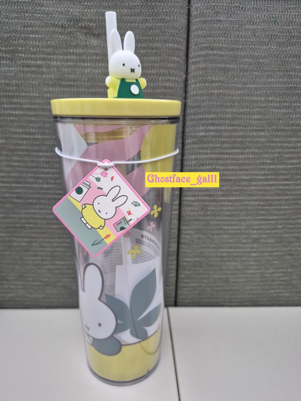 MiffyxStarbucks Collab 2026 Cold Cup With Straw Topper